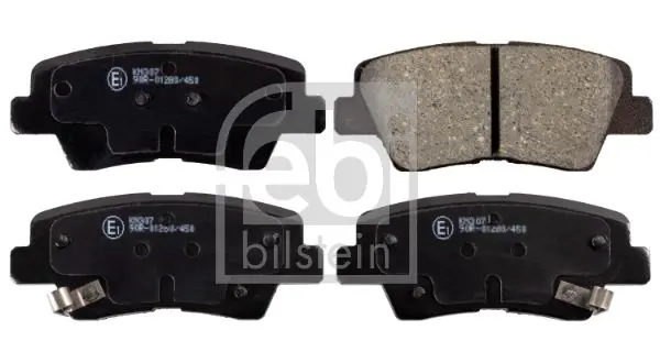FEBI BILSTEIN 16799 BREMSBELAGSATZ, SCHEIBENBREMSE