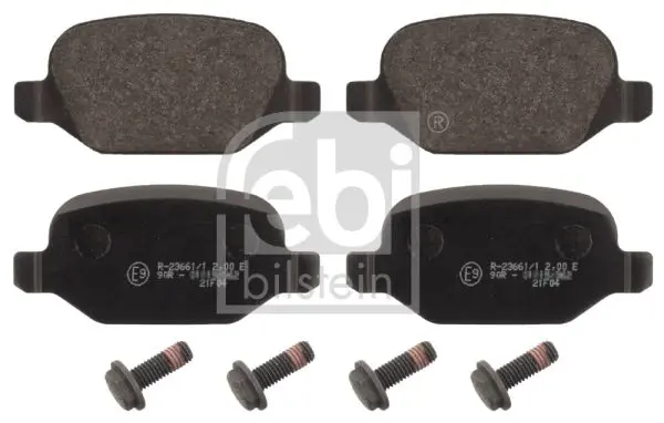 FEBI BILSTEIN 16853 Комплект тормозных колодок, дисковый тормоз