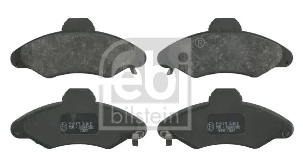 FEBI BILSTEIN 16039 Комплект тормозных колодок, дисковый тормоз