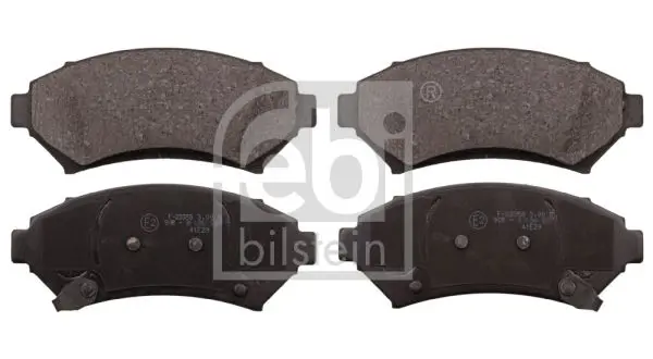 FEBI BILSTEIN 116156 КОМПЛЕКТ ТОРМОЗНЫХ КОЛОДОК, ДИСКОВЫЙ ТОРМОЗ