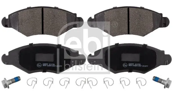 FEBI BILSTEIN 16575 КОЛОДКИ ПЕР CIT XSARA/PGT