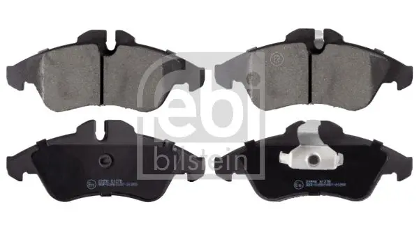 FEBI BILSTEIN 16251 Колодки тормозные дисковые