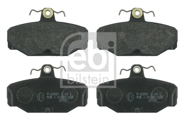  FEBI BILSTEIN BREMSBELAGSATZ, SCHEIBENBREMSE