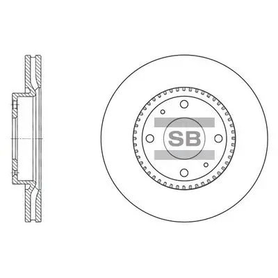 SD1046 Диск тормозной Hyundai
