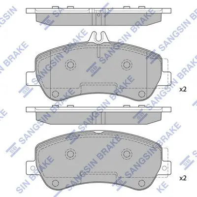 SP2330 Колодки передние MERCEDES GLK