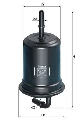 KL456 KNECHT Фильтр топливный