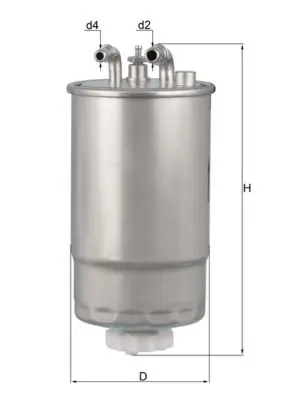  KNECHT KL568_фильтр топливный!\ Opel