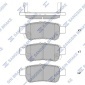 SP1428 HI-Q Колодки тормозные HONDA