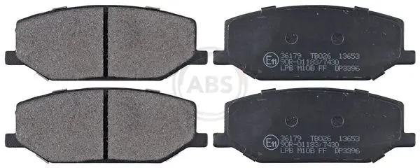 A.B.S. 36179 BREMSBELAGSATZ, SCHEIBENBREMSE