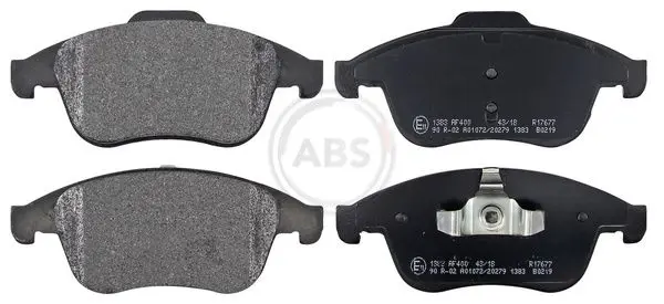 A.B.S. 37749 Колодки тормозные (комплект колодок для дисковых тормозов)