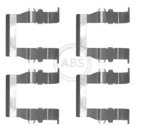 A.B.S. 1194Q Комплектующие колодки дискового тормоза