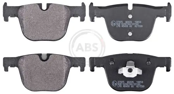 A.B.S. 37925 BREMSBELAGSATZ, SCHEIBENBREMSE