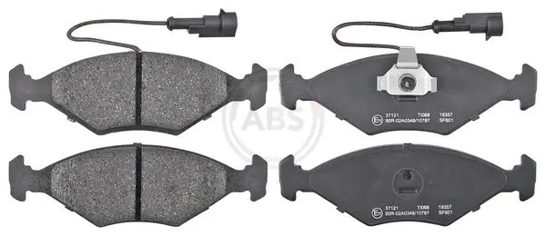 A.B.S. 37121 BREMSBELAGSATZ, SCHEIBENBREMSE