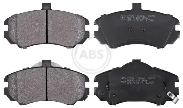 A.B.S. 37524 Комплект тормозных колодок