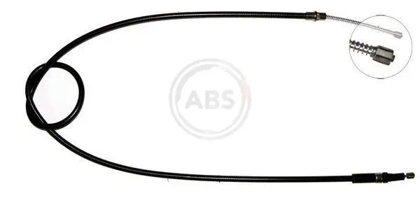 A.B.S. K10936 глушитель задняя часть Peug