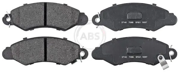 A.B.S. 37140 Комплект тормозных колодок дисковый тормоз