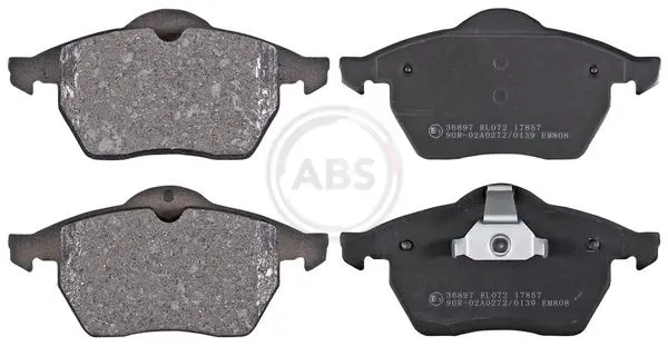 A.B.S. 36897 Комплект тормозных колодок дисковый тормоз
