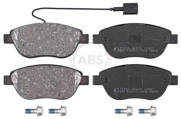 A.B.S. 37282 Комплект тормозных колодок дисковый тормоз