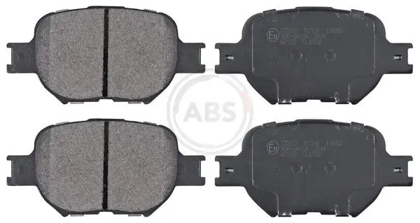 A.B.S. 37223 Комплект тормозных колодок дисковый тормоз