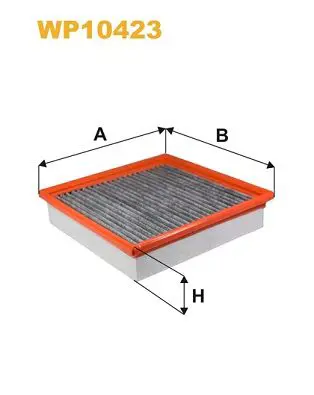WIX WP10423 Filter, cabin air