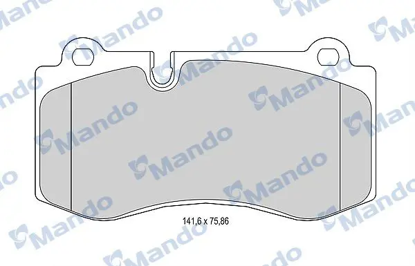 MBF015231 Колодки тормозные MERCEDES