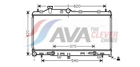 Ava SU2066 Радиатор