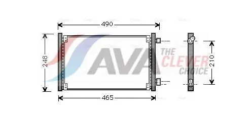 AVA FT5223 Конденсатор, кондиционер