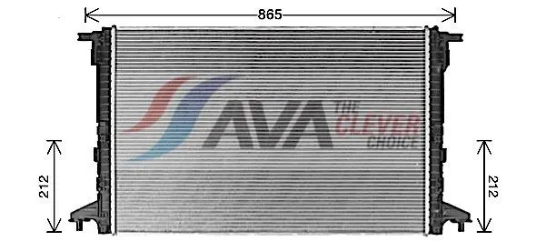 AI2440 Радиатор, охлаждение двигателя