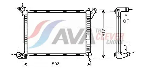 AVA BWA2263 Теплообменник