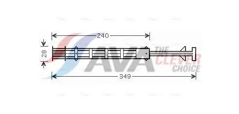 AVA MSD358 Осушитель