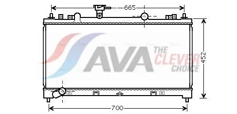 AVA MZ2226 Теплообменник
