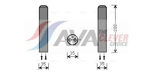 AVA MZD234 Осушитель