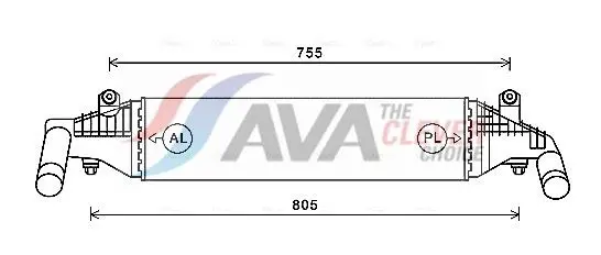 AVA MZ4267 Теплообменник