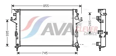 AVA RT2291 Теплообменник