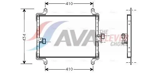 Ava FT5206 Радиатор кондиционера