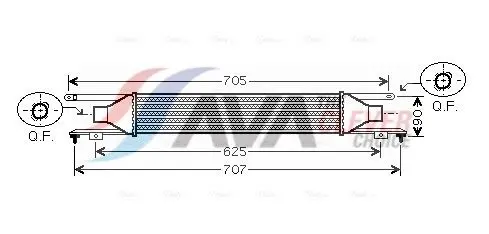 AVA OLA4420 Теплообменник