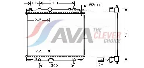 AVA PEA2331 Теплообменник