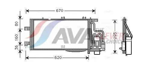 AVA OLA5310D Конденсатор