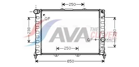 AVA ALA2091 Теплообменник