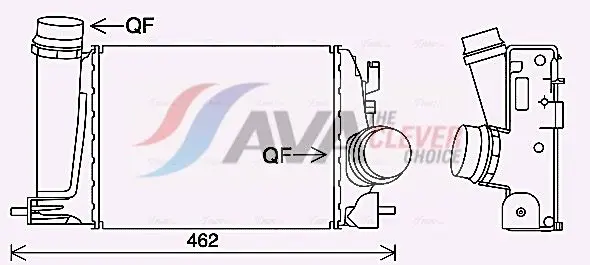 DN4451 Интеркулер