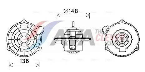 HY8404 Вентилятор системы