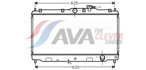 Ava HD2016 Радиатор системы охлаждения