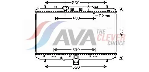 AVA SZA2086 Теплообменник