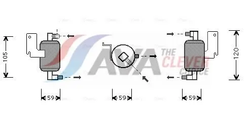 AVA CND186 Осушитель