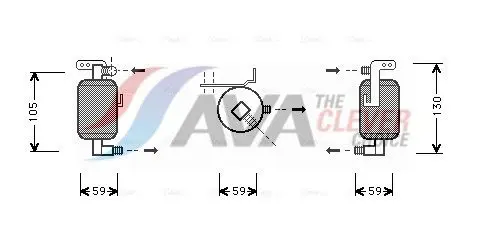 AVA PED195 Осушитель