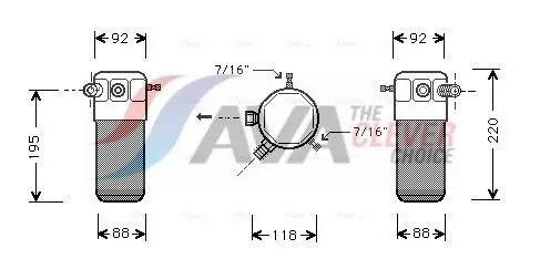 AVA OLD118 Осушитель