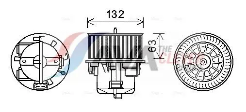 VO8179 Вентилятор системы