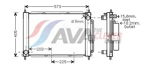 AVA RTM499 Теплообменник