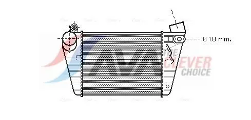 Ava AI4185 Радиатор интеркулера