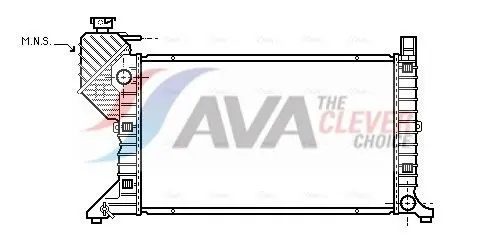 AVA MSA2183 Радиатор системы охлаждения